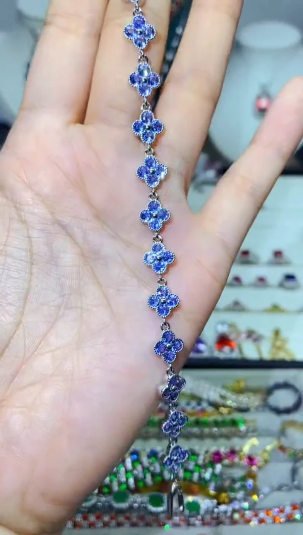 银S925镶嵌戒指烟晶103