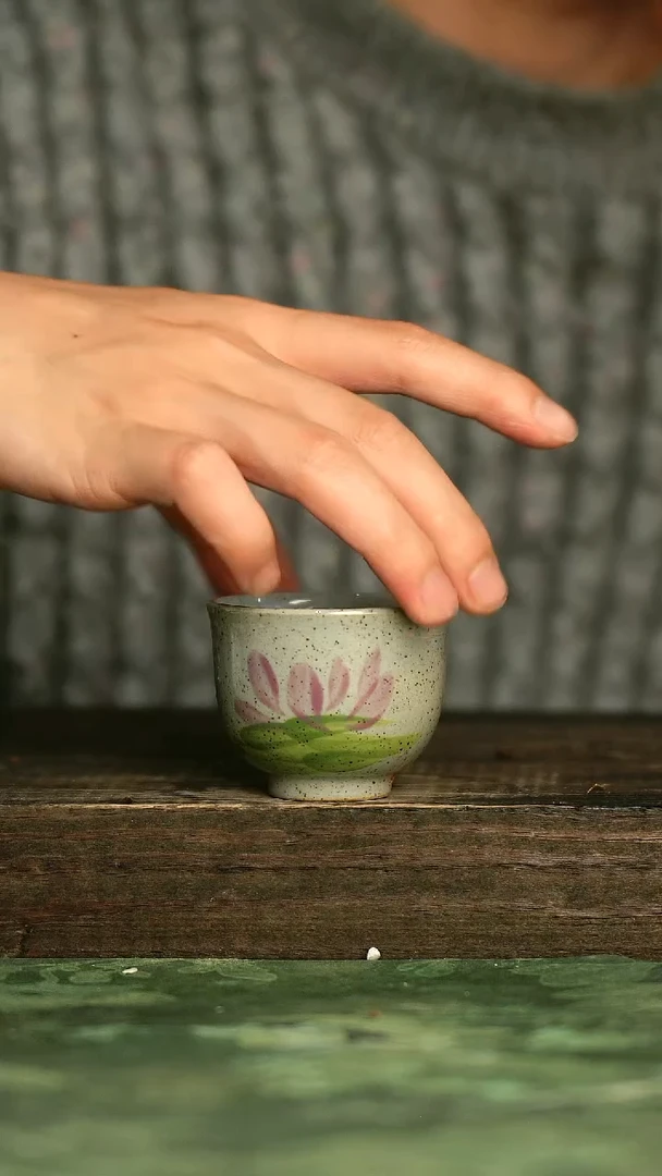 青诗集手工手绘瓷器