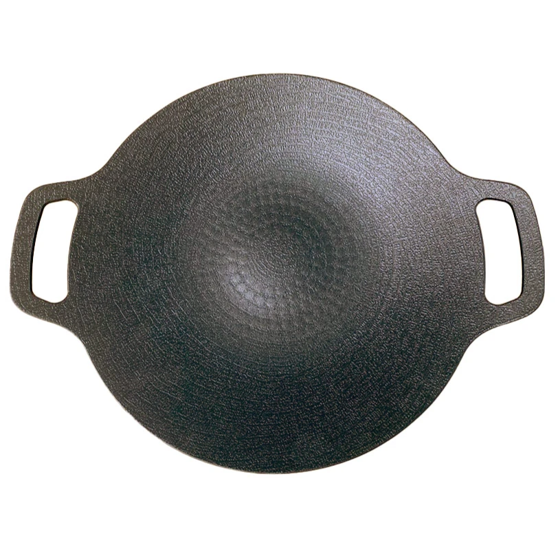 户外铝烤盘烤肉盘烤肉锅 铁板烧明火卡式炉电磁炉烧烤盘家用