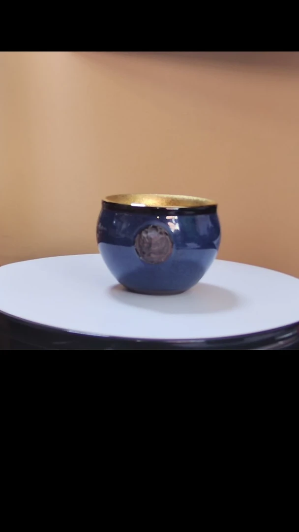 【闪购商品】主人杯大漆鎏金主人杯礼盒装