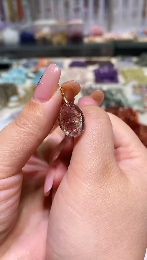 颈饰未镶嵌水晶多样性发其一