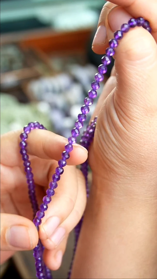 颈饰未镶嵌紫晶001 多样性 发一件