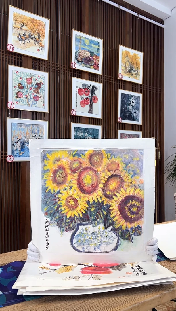 版画版画耿玉琨名章限量版画S