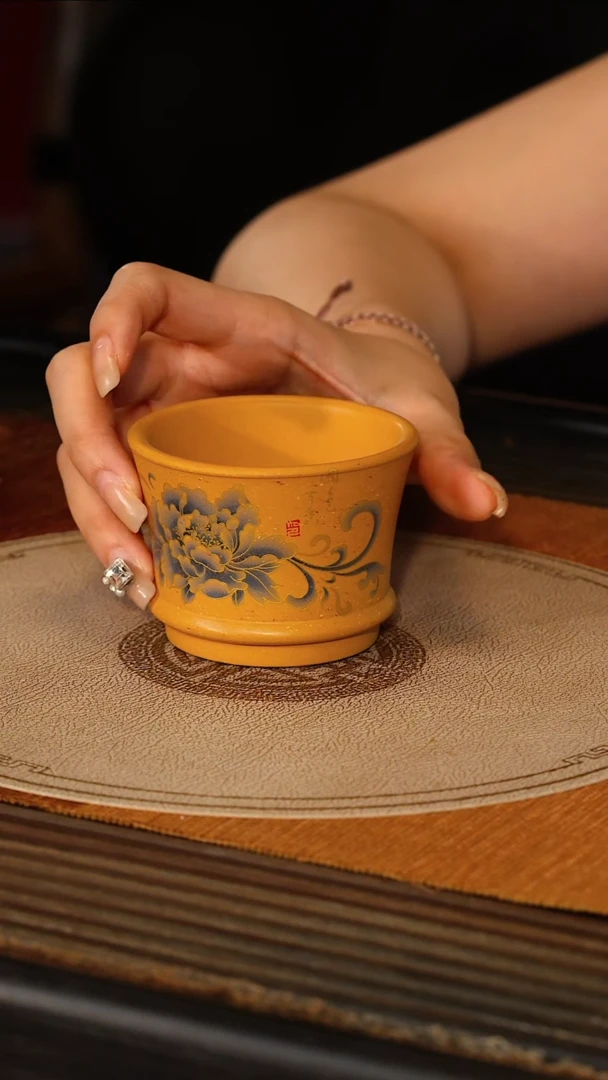 茶壶紫砂宜兴紫砂团团紫砂精选主人杯