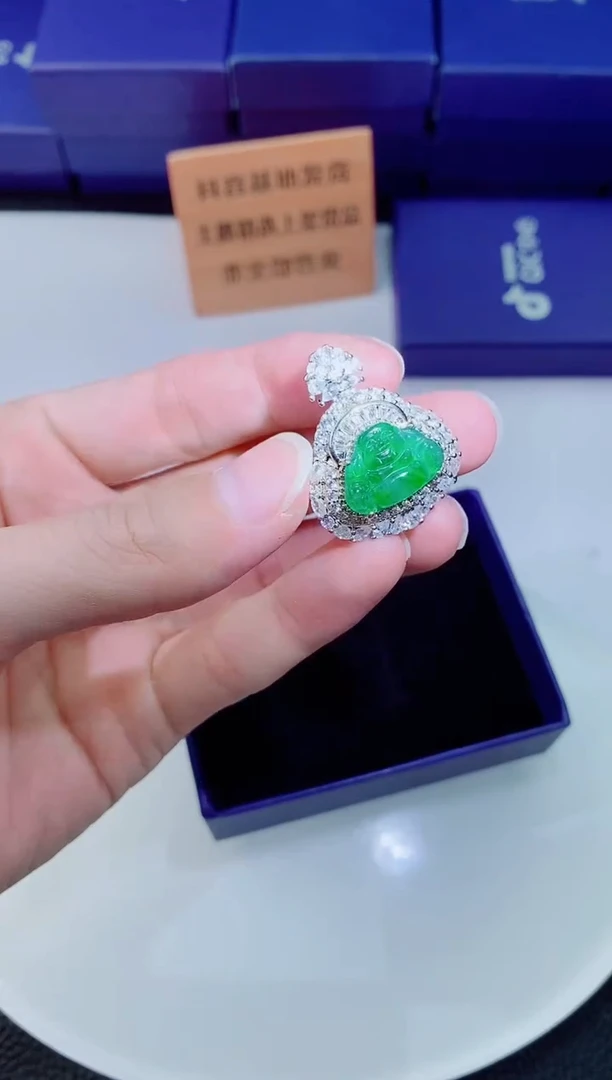 翡翠未镶嵌颈饰1111111