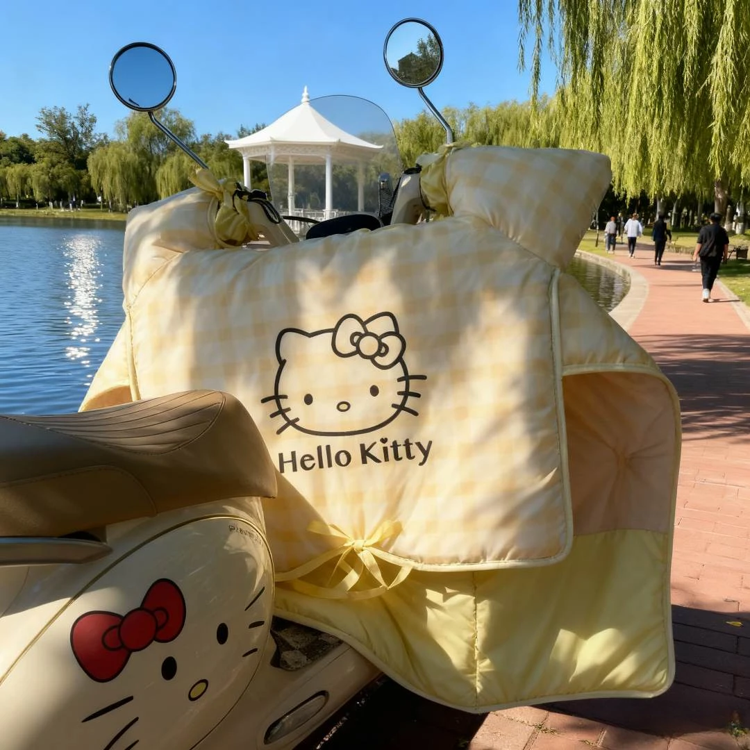 新款冬季电动车挡风被加绒加厚收纳电瓶车通用雅新款高颜值通用折