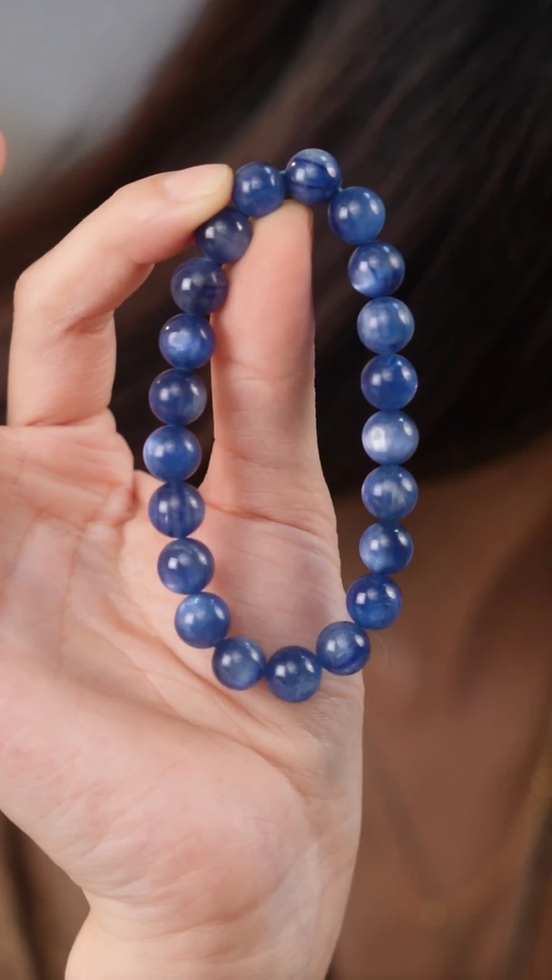 【闪购商品】水晶手串未镶嵌蓝晶手串