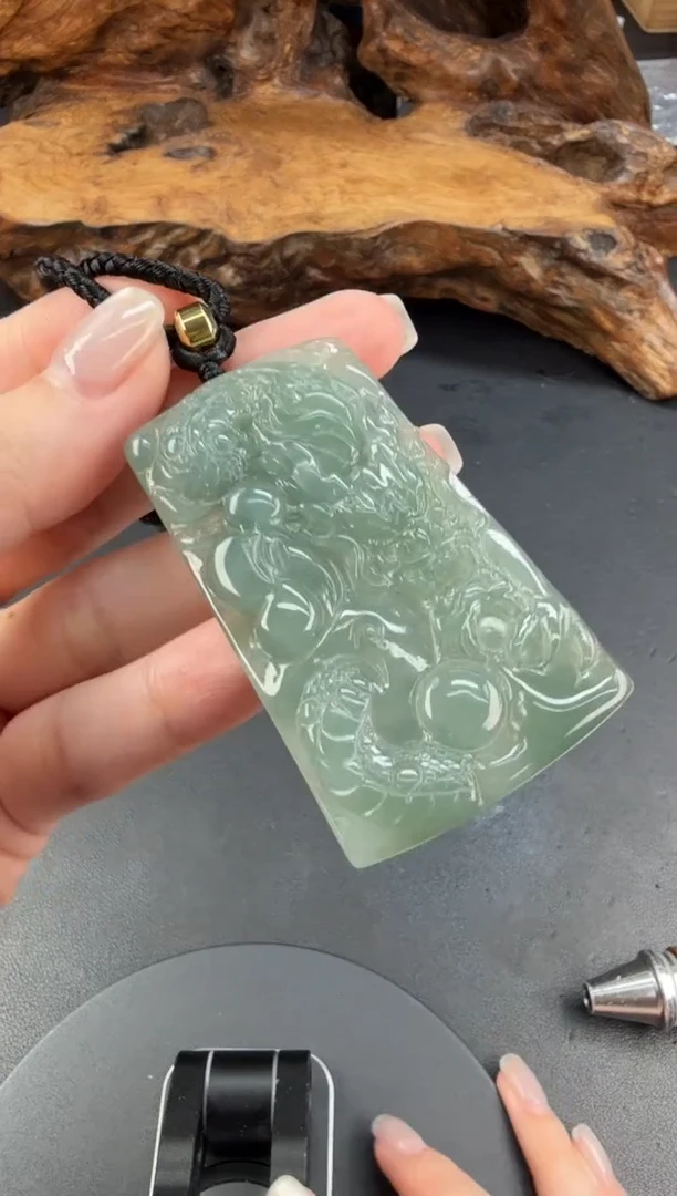 吊坠(不含链)未镶嵌翡翠翡翠饰品-71