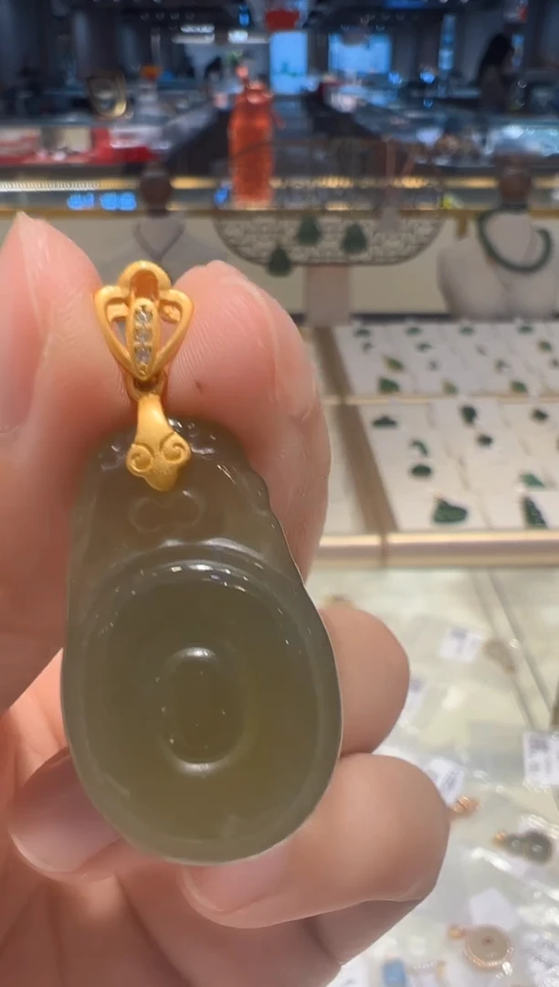 【闪购商品】和田玉颈饰银S925镶嵌11111