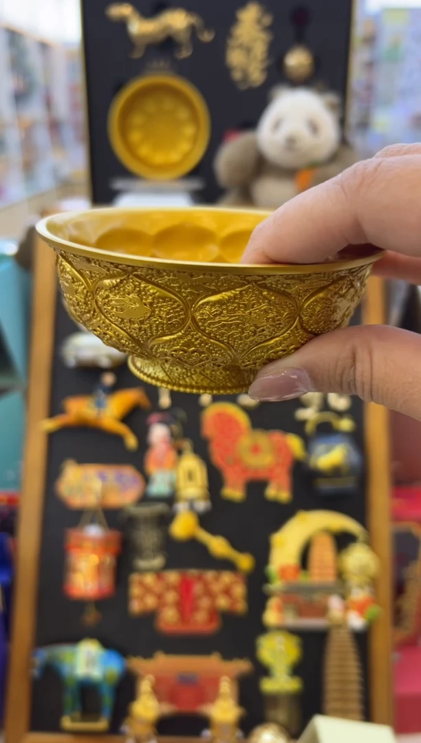 金饭碗摆件无包装