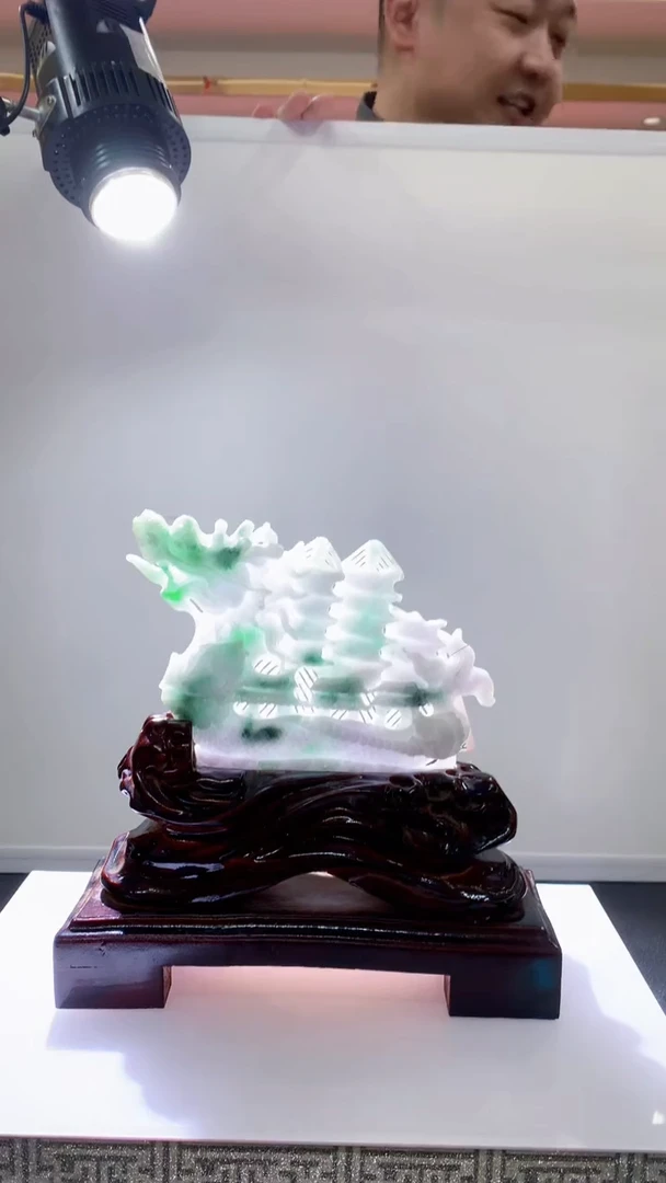 定制翡翠未镶嵌1034jj-毛货挂件18