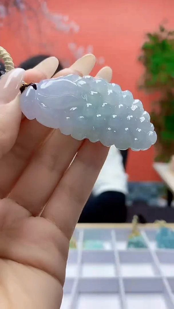 未镶嵌定制翡翠4898ty-毛货挂件53