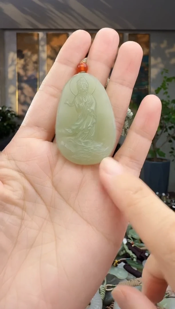 未镶嵌和田玉挂件拍一发一