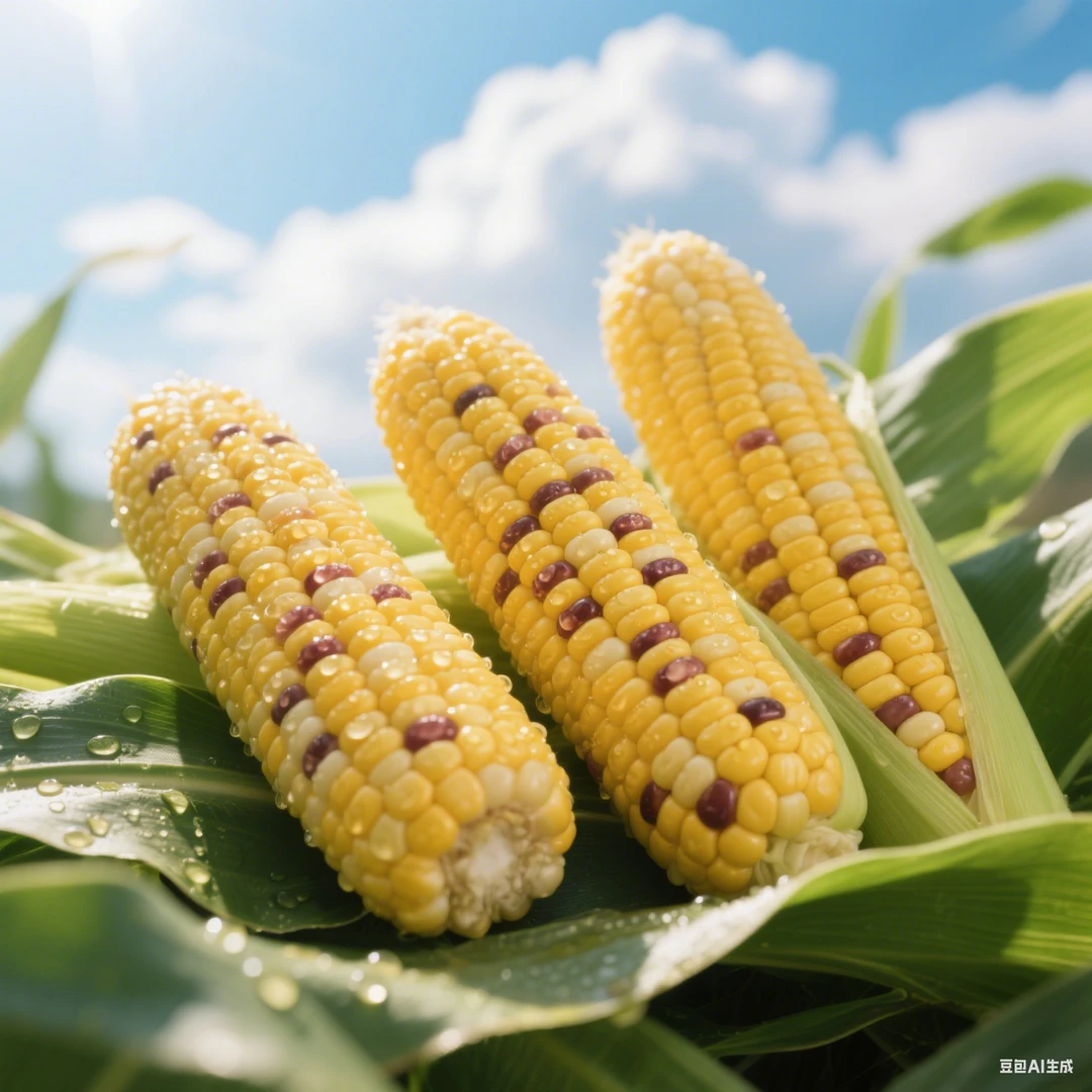 西双版纳花糯小玉米甜糯玉米真空包装基地直采新鲜营养早餐