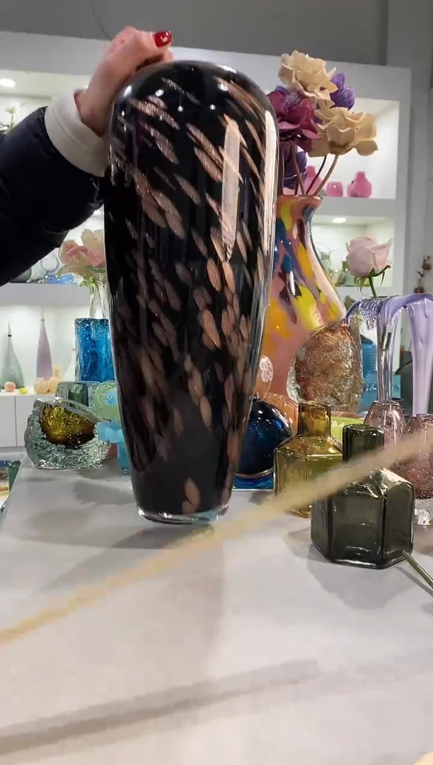 慕忆家手作琉璃花瓶