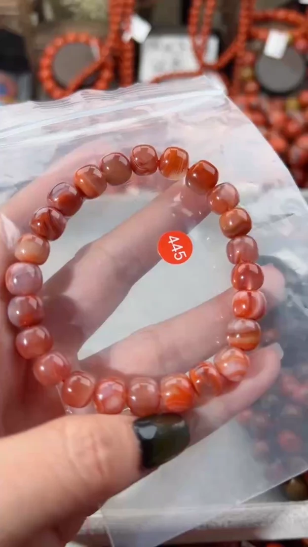 【闪购商品】南红玛瑙手串未镶嵌9