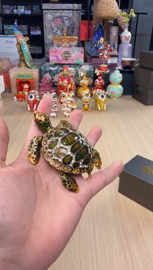 107七宝咖色小海龟