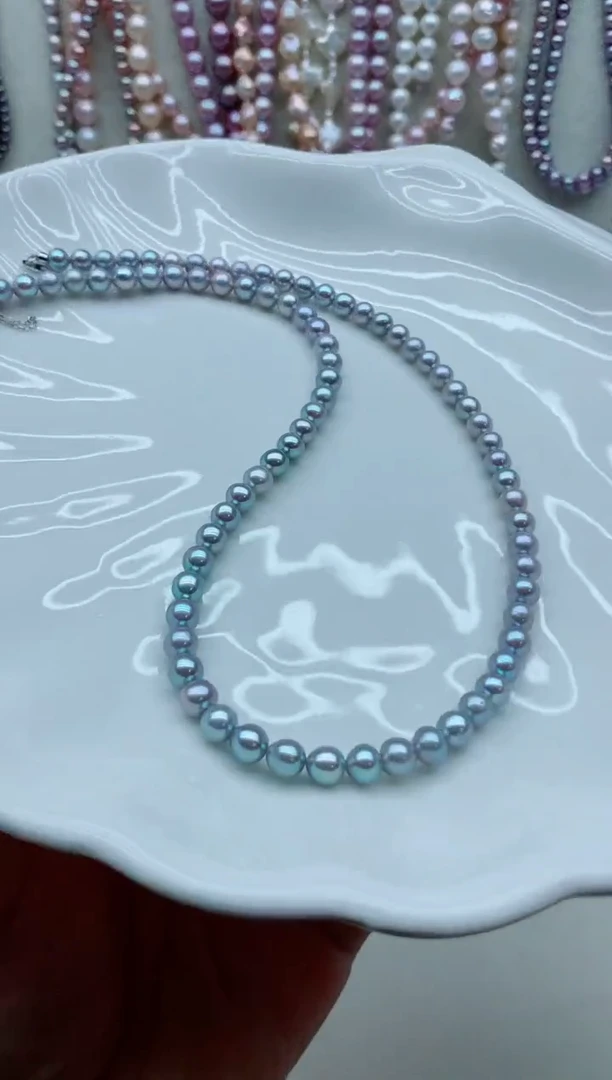 淡水珍珠未镶嵌颈饰淡水珍珠项链