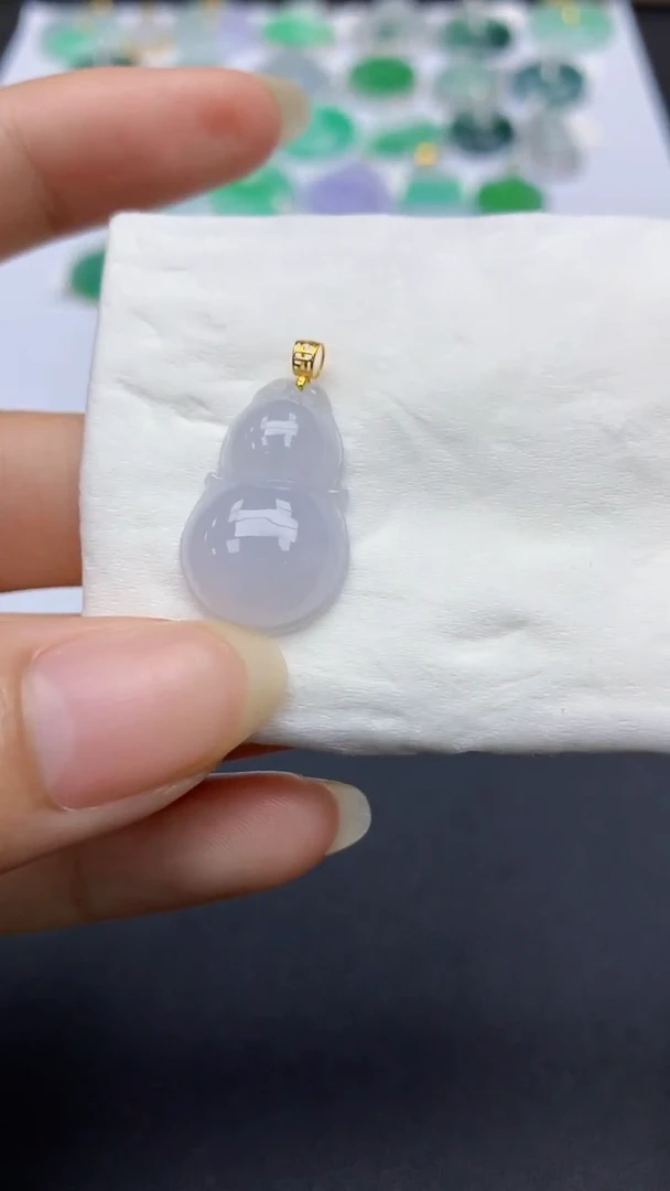 翡翠未镶嵌颈饰天然缅甸a货翡翠百元以上9元证书费自理