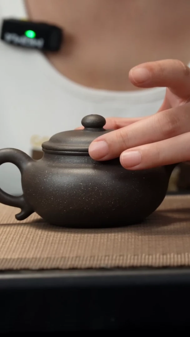 茶壶紫砂天青仿古170c微晃
