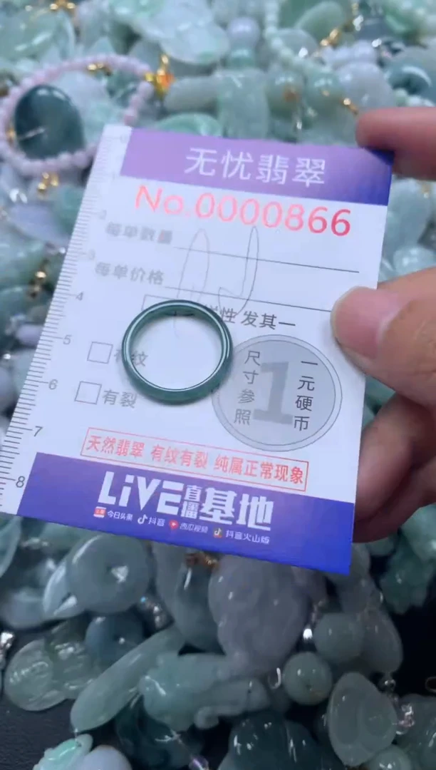 颈饰未镶嵌翡翠866