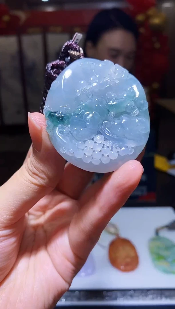 颈饰未镶嵌翡翠M-@@PDZC092998