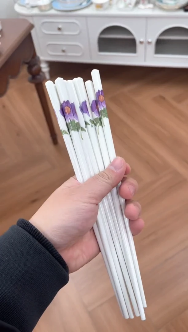 【闪购商品】碗繁花筷子5双一组