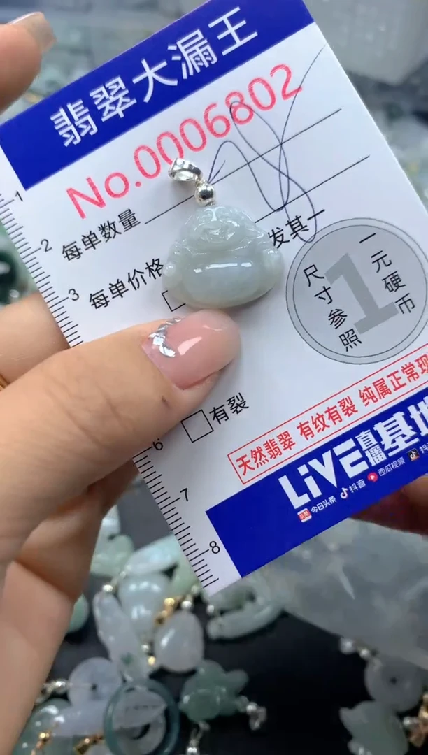 颈饰未镶嵌翡翠6801
