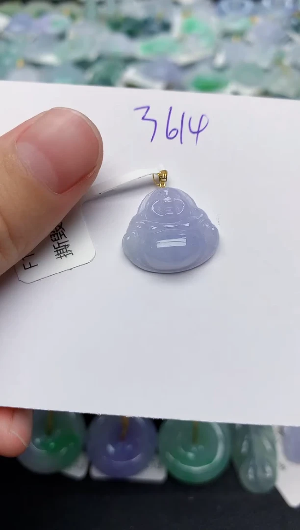 颈饰未镶嵌翡翠 天然缅甸A货翡翠百元以上9元证书费自理