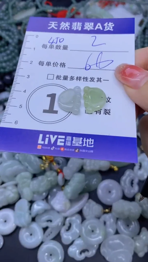 颈饰未镶嵌翡翠天然翡翠A货批量多样性发一件
