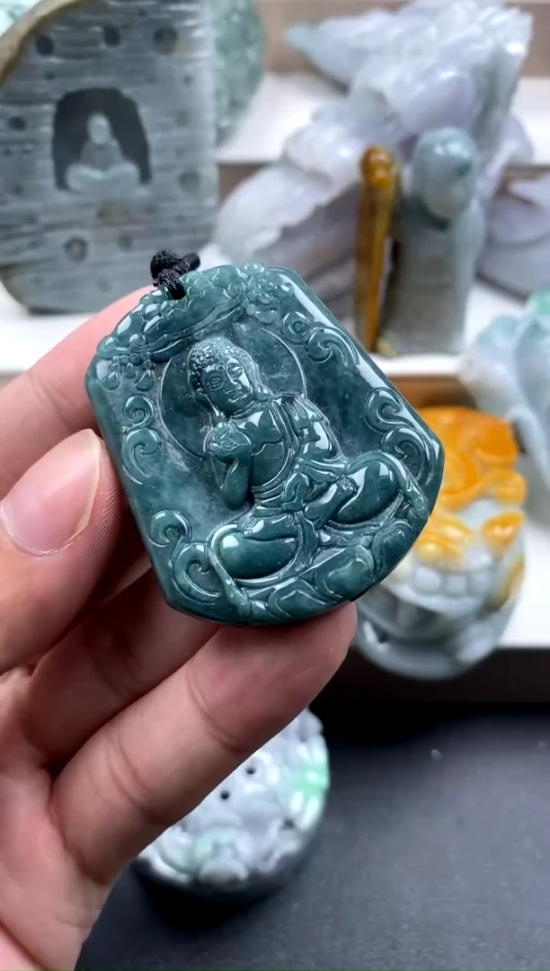 吊坠(不含链)未镶嵌翡翠1