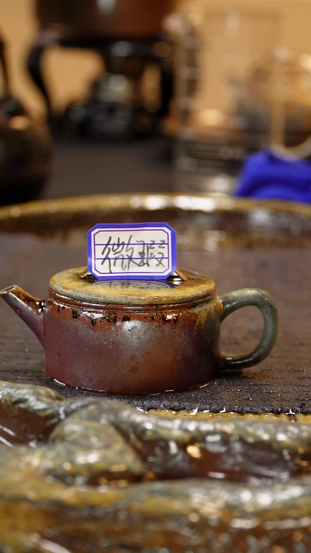 紫砂柴烧八**汉纯自然紫砂柴烧100毫升