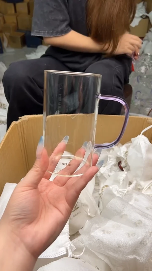 禾墨绿茶杯子浅紫色