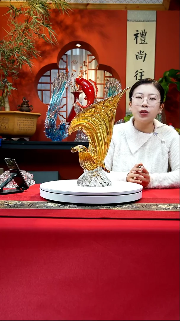 手工艺品琉璃海螺