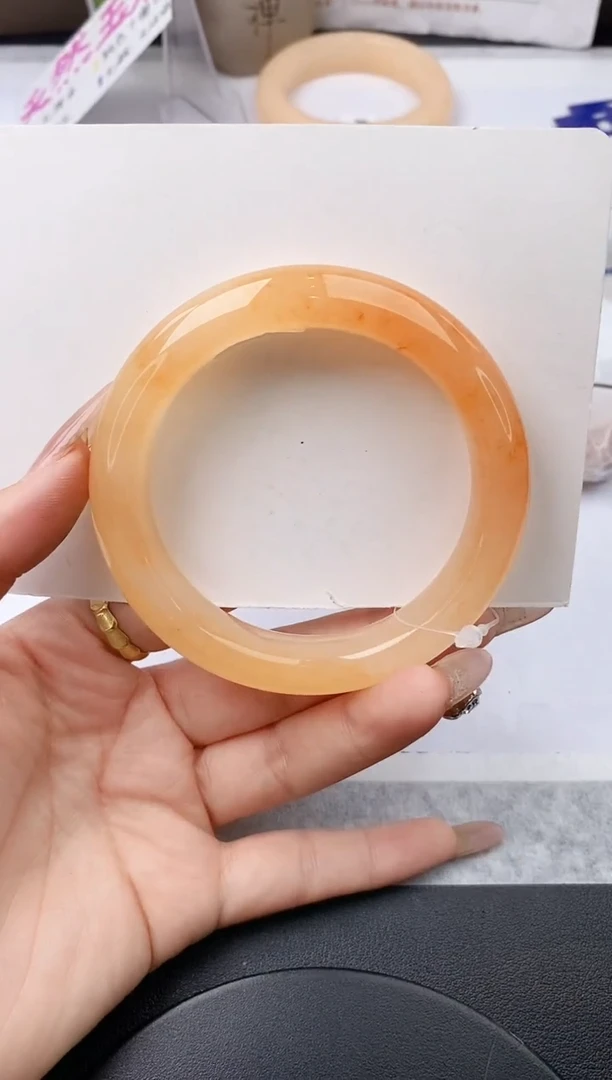 未镶嵌手镯石英质玉w243-HA58+