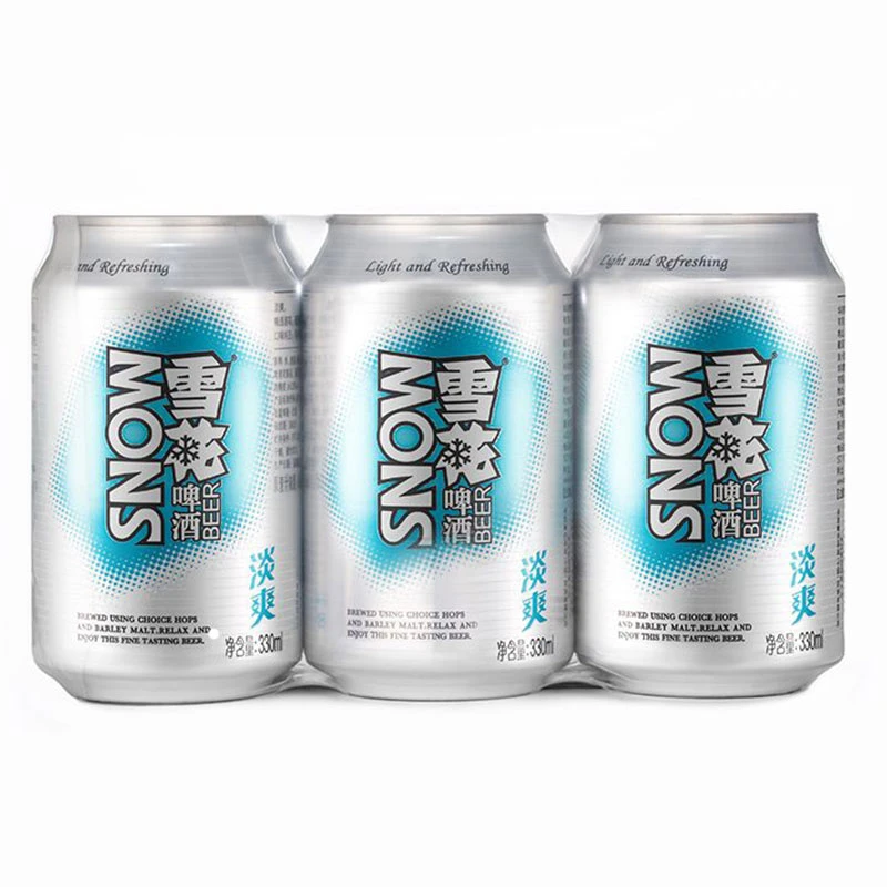 【雪花】雪花淡爽啤酒330ml*6罐/件