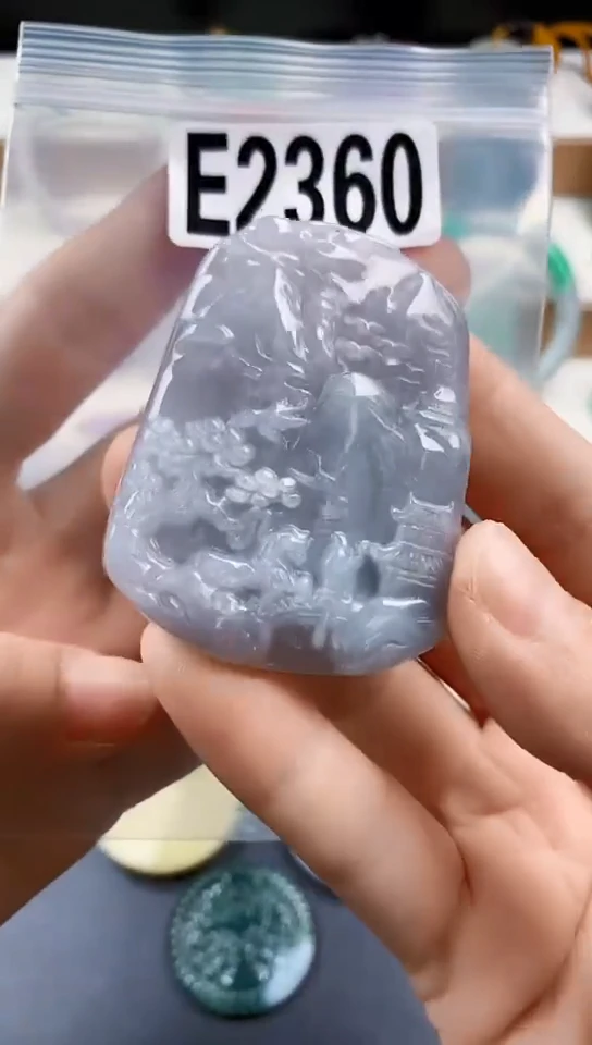 颈饰未镶嵌翡翠天然翡翠吊坠挂件