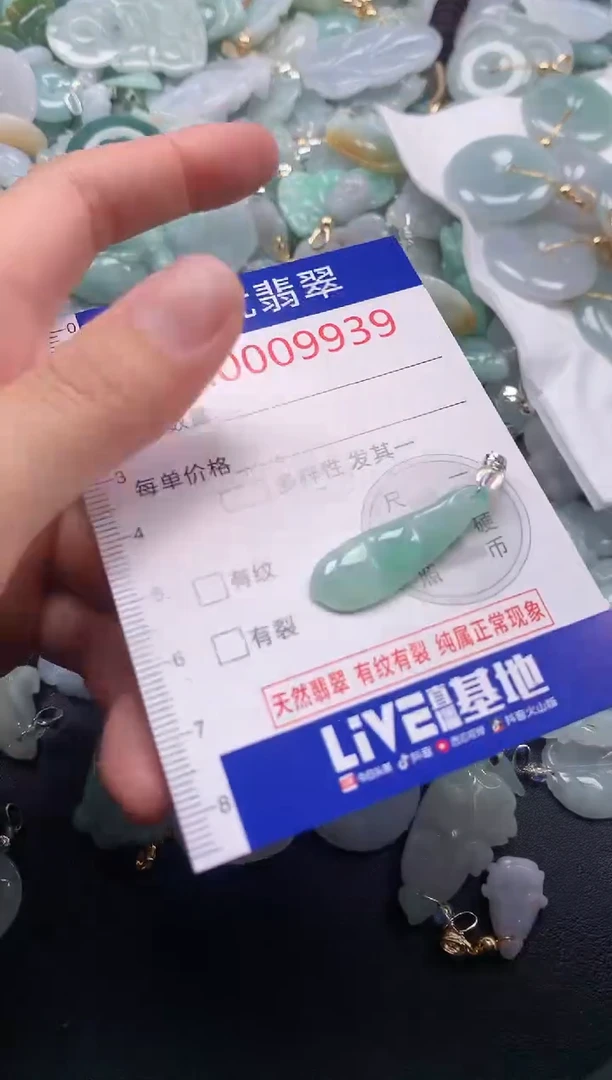 颈饰未镶嵌翡翠9939