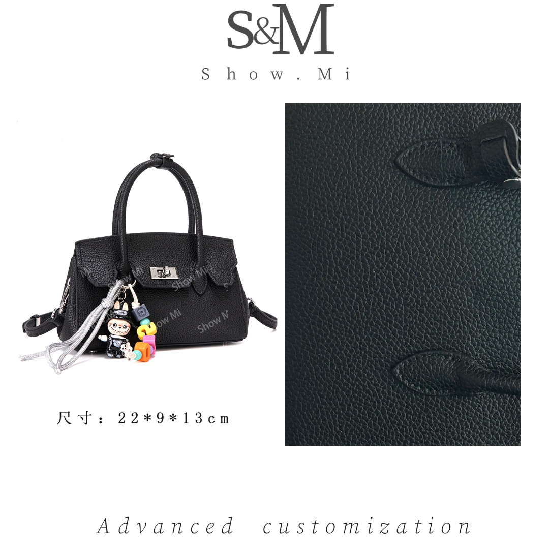 【Show Mi】QYX-81490-黑色-轻奢小众时尚百搭女士包包sm