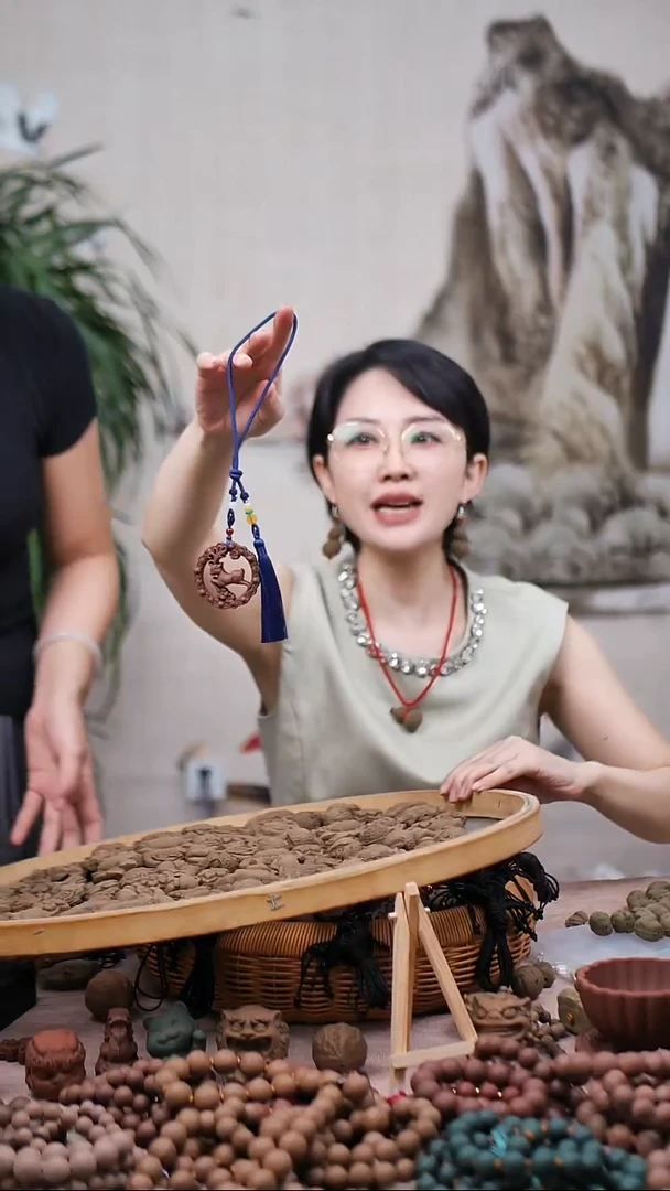 木玫瑰香方 一路生花设计款流苏蓝色
