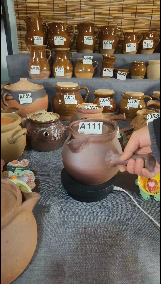 粗陶A111号1200毫升煮茶壶