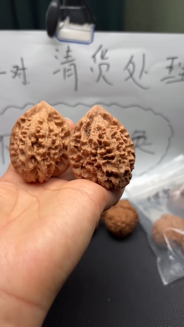 把件文玩核桃75官帽