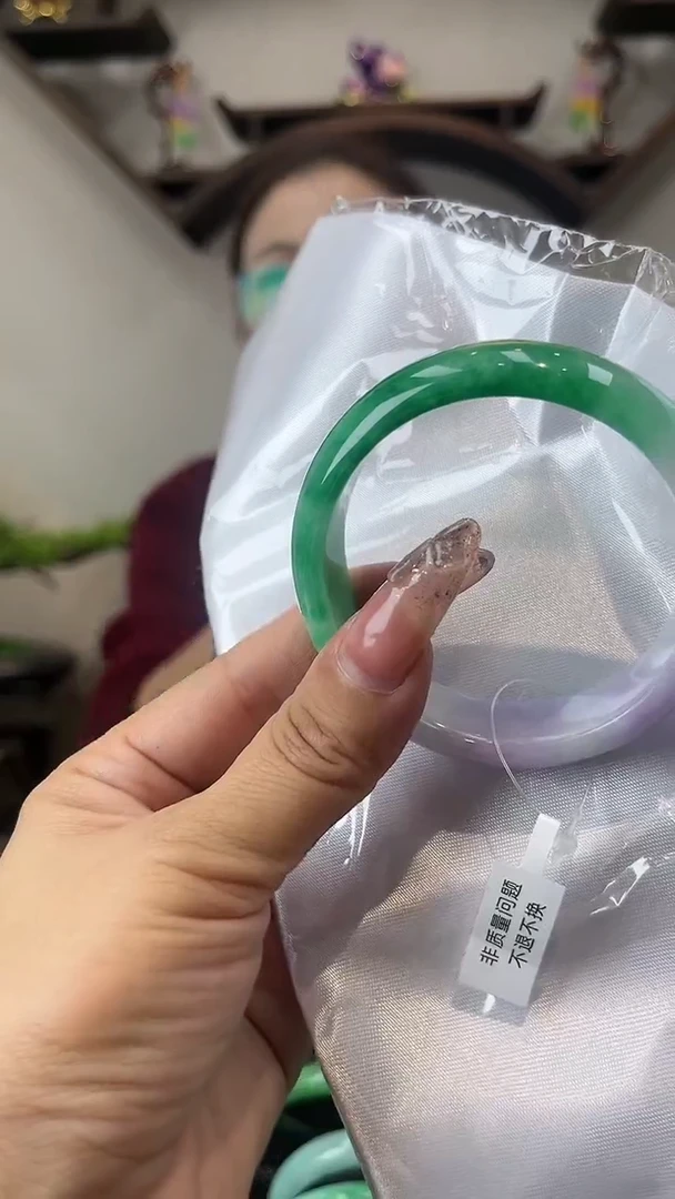 【闪购商品】砖雕a7 圈口57.8 独货手镯