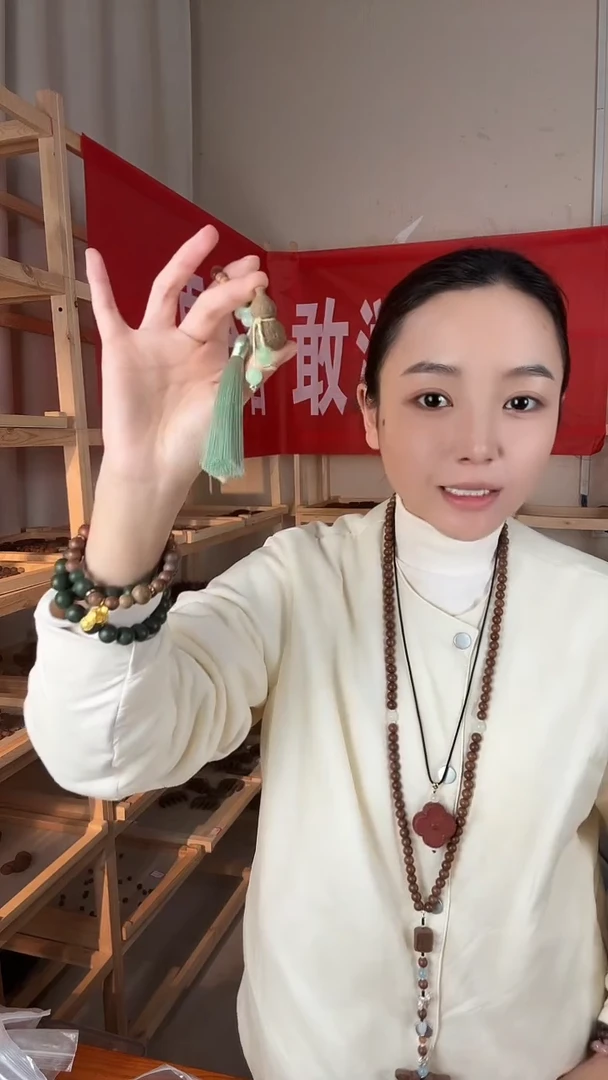 泥塑避疫立体小葫芦挂坠