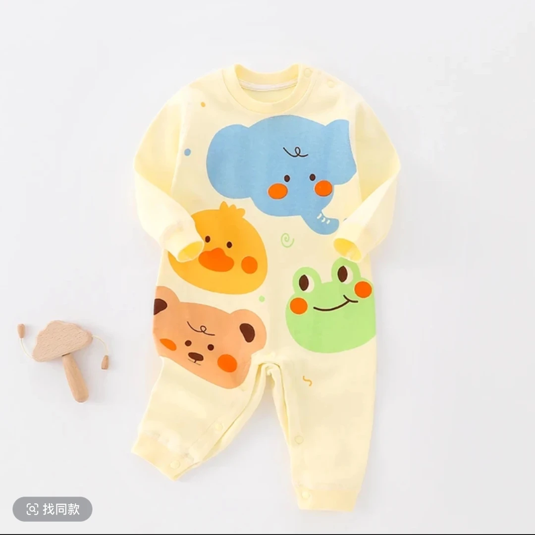 婴童连体哈衣套头小象119