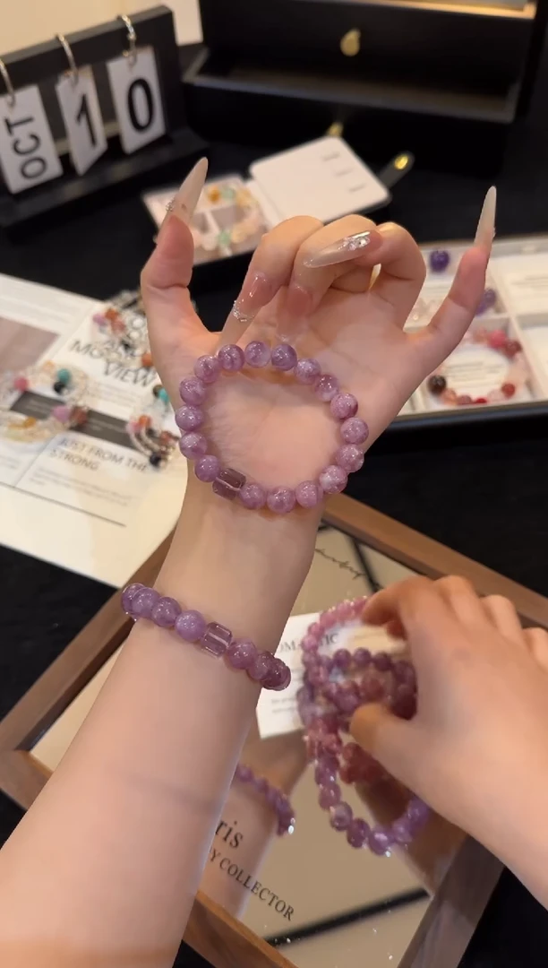 合金手链水晶祖母晶x2805