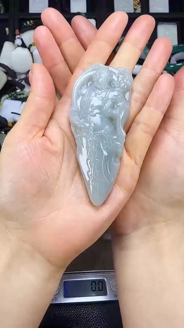 颈饰未镶嵌和田玉韦陀菩萨