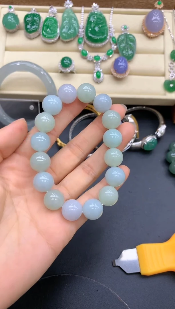 【闪购商品】翡翠手串未镶嵌4-中国好珍宝