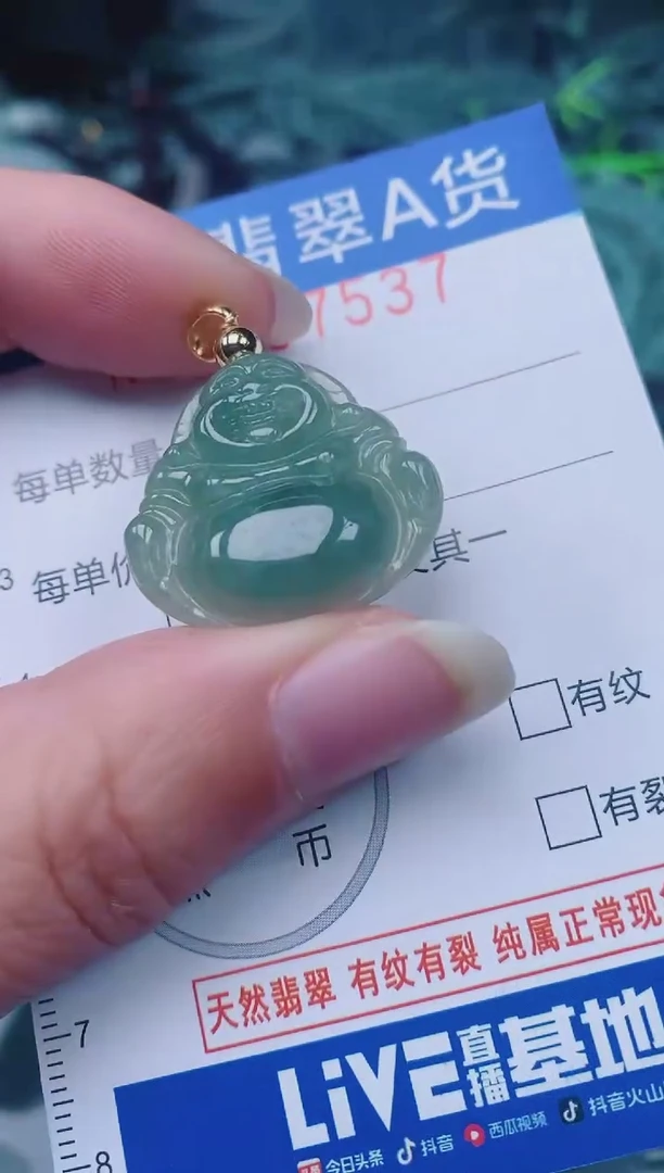 颈饰未镶嵌翡翠00007537