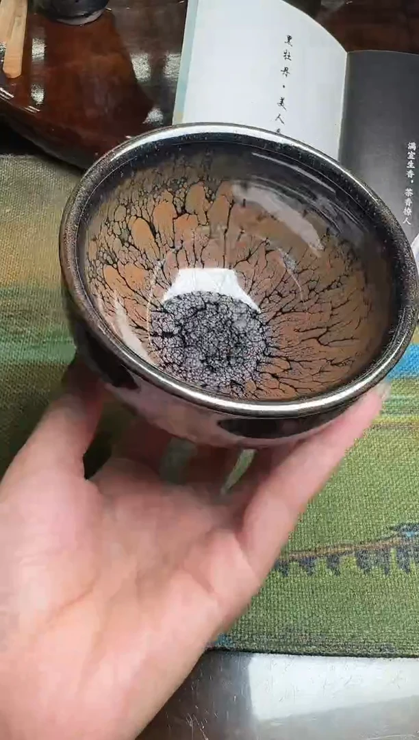 茶盏阙梅娇代表作水墨牡丹61